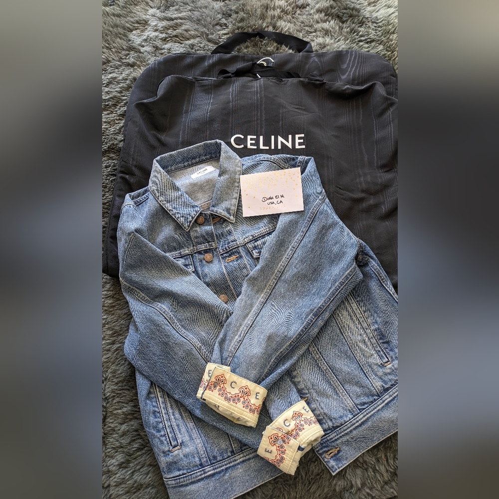 Celine Denim Jacket size Small.